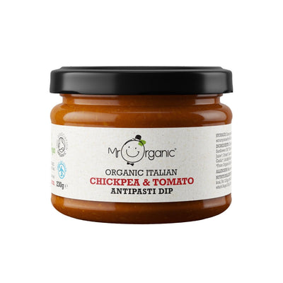 Mr Organic Antipasti Chickpea & Tomato 230g (Pack of 6)