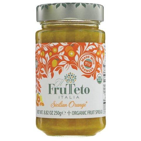 Frutteto Italia Organic Sicilian Orange Spread 250g (Pack of 6)