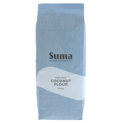 Suma Prepacks Coconut Flour Organic 500g (Pack of 6)