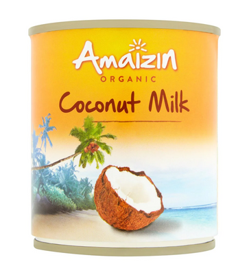 Amaizin Coconut Milk Organic 400ml (Pack of 12)