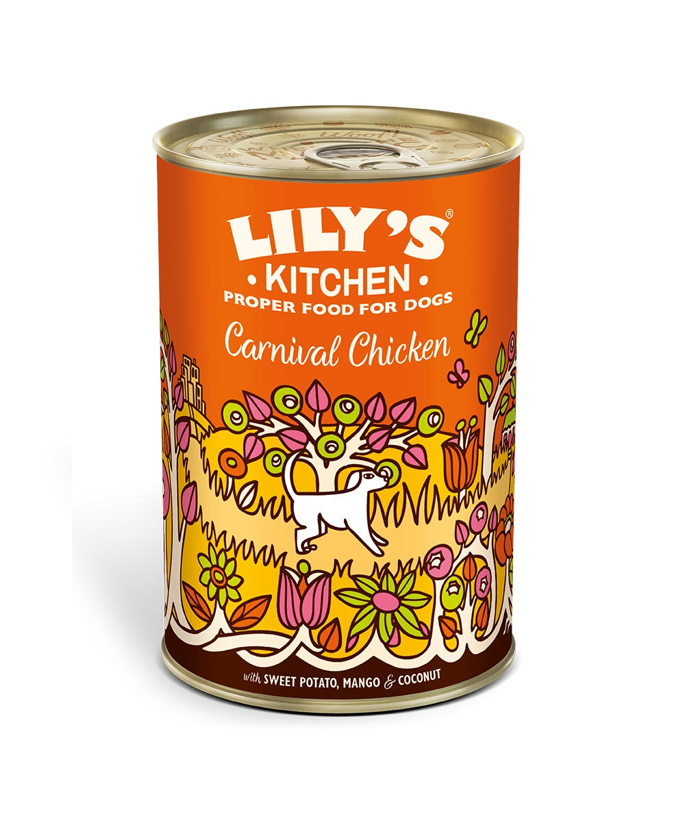 Lily's Kitchen Carnival Chicken 400g (Pack of 6)