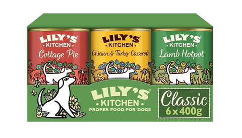 Lily's Kitchen Dog Classics Multipack 6x400g Pack