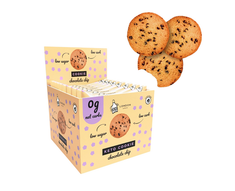 London Apron Low Sugar Chocolate Chip Cookie 35g (Pack of 12)
