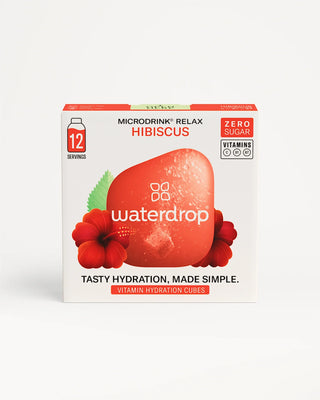 Waterdrop Hibiscus Microdrink 12 Capsules (Pack of 6)