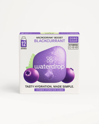 Waterdrop Blackcurrant Microdrink 12 Capsules (Pack of 6)