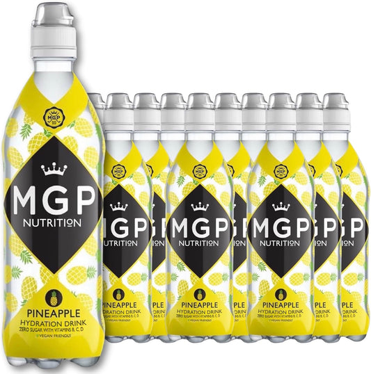 MGP Nutrition Pineapple Hydration Drink 500ml (Pack of 12)