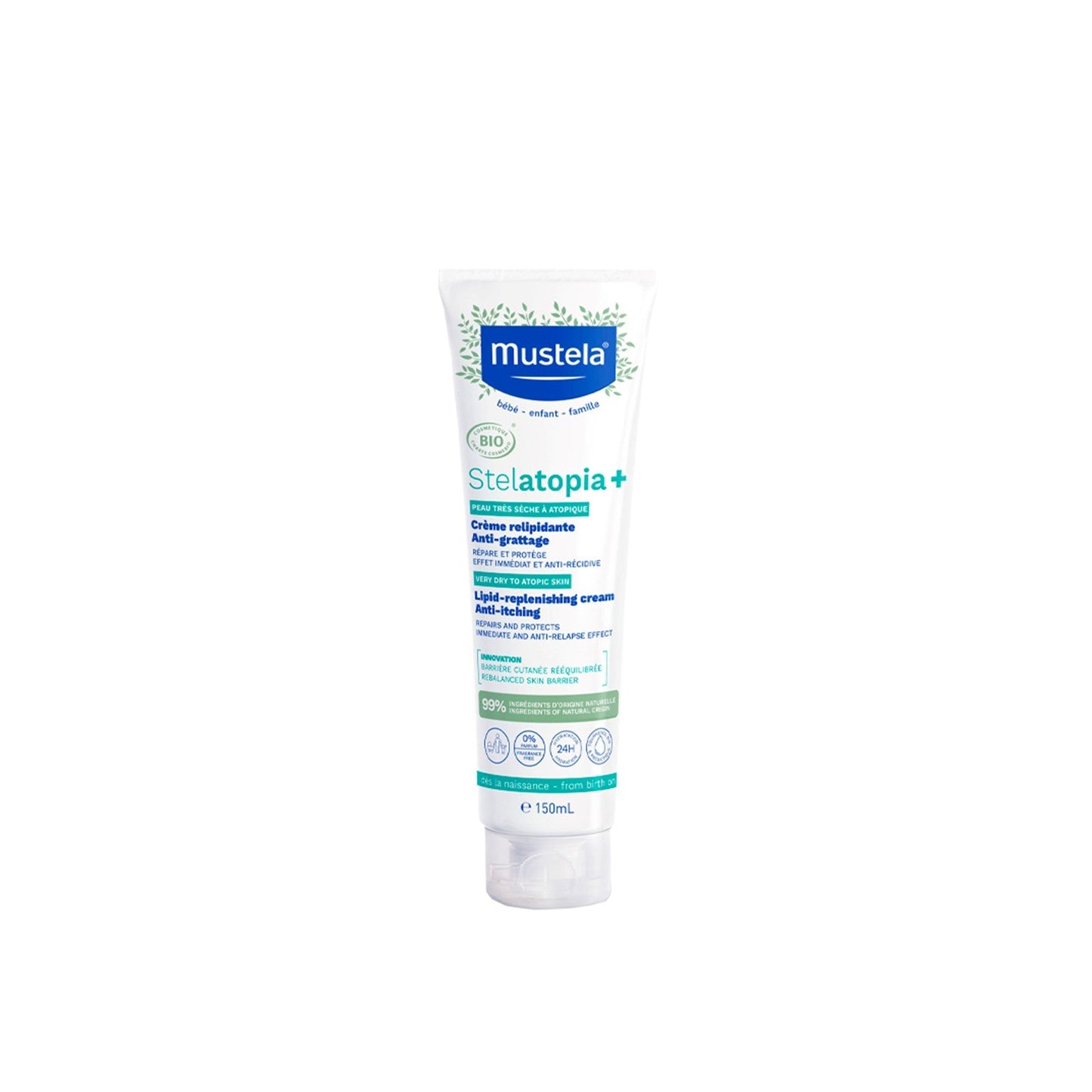 Mustela Stelatopia+ Lipid-Replenishing Cream Anti-Itching 150ml
