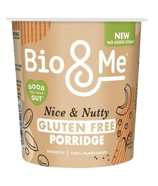 Bio & Me Porridge Pot - Nice & Nutty 58g (Pack of 8)