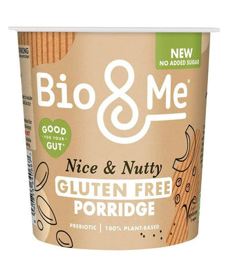 Bio & Me Porridge Pot - Nice & Nutty 58g (Pack of 8)