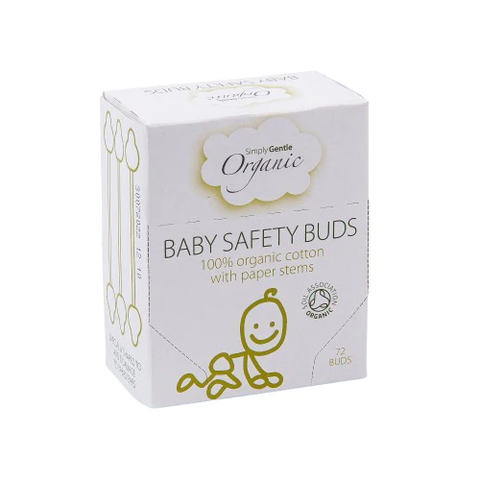 Simply Gentle Organic Baby Safety Buds 56's