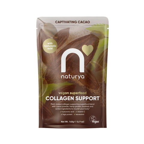 Naturya Collagen Support Captivating Cacao 140g (Pack of 8)