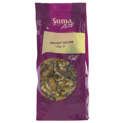 Suma Prepacks Walnut Light Halves 125g (Pack of 6)