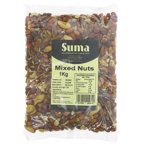 Suma Bagged Down Mixed Nuts 1kg