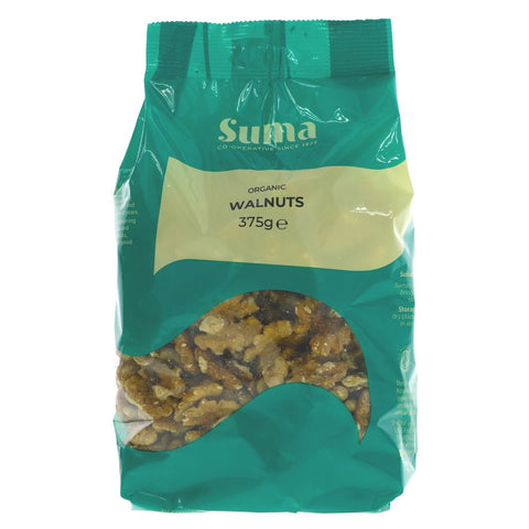 Suma Prepacks - Organic Walnuts 375g (Pack of 6)