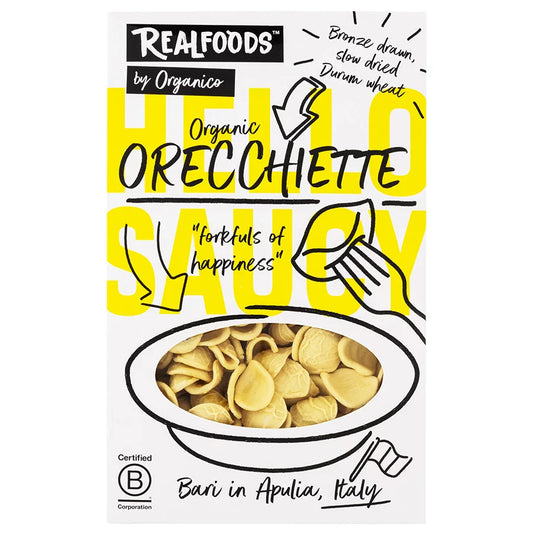 Realfoods By Organico Organic Orecchiette 500G (Pack of 13)