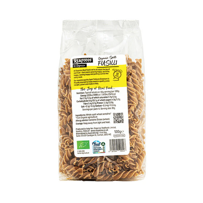 Organico Organic Spelt Fusilli Pasta 500g