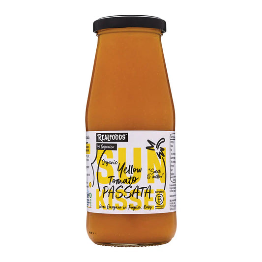 Realfoods By Organico Organic Yellow Tomato Passata 420G