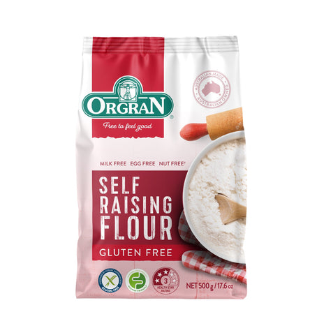 Orgran Self Raising Flour 500g (Pack of 7)