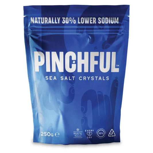 Pinchful Low Sodium Sea Salt Refill Pouch 250g (Pack of 12)