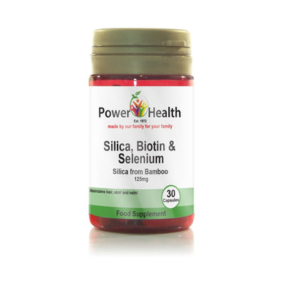 PowerHealth Silica, Biotin & Selenium 250mg 30s