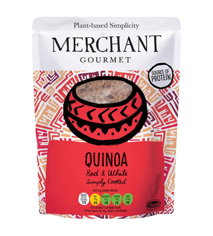 Merchant Gourmet Red & White Quinoa 250g (Pack of 6)