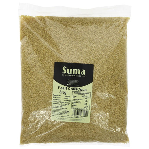 Suma Bagged Down Couscous Pearl 3kg