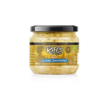 Rifco Organic Classic Sauerkraut 300g (Pack of 6)