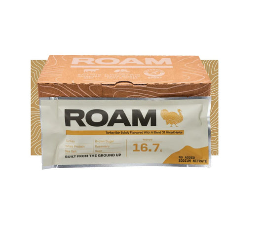 Roam Lemon & Herb Turkey Bar 45g (Pack of 12)
