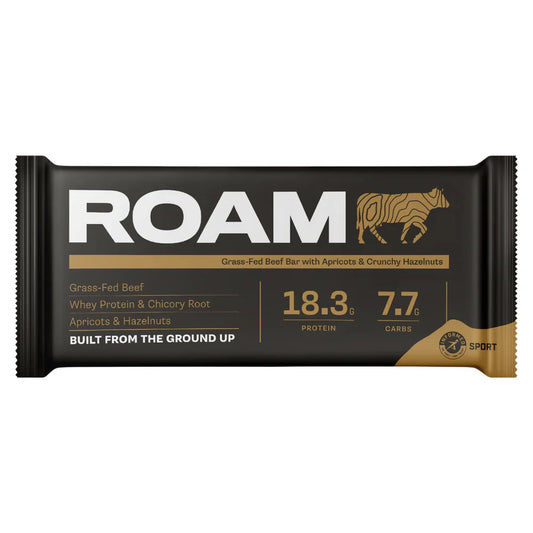 Roam Apricot & Hazelnut Beef Bar 45g