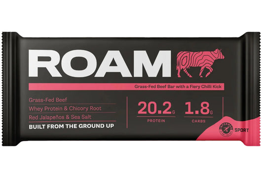 Roam Jalapeno Chilli Beef Bar 45g