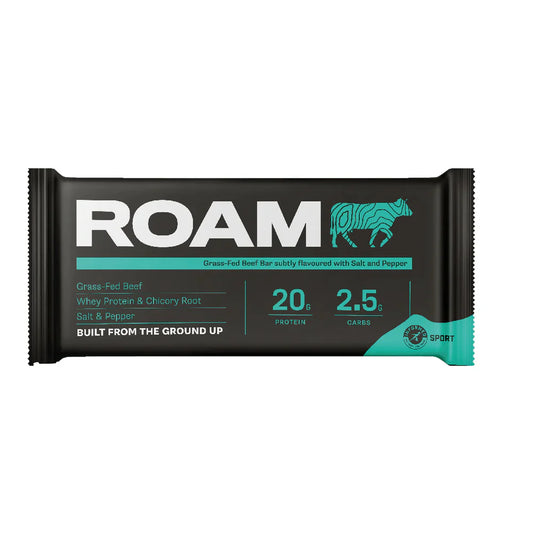 Roam Salt Pepper & Porcini Mushroom Beef Bar 45g
