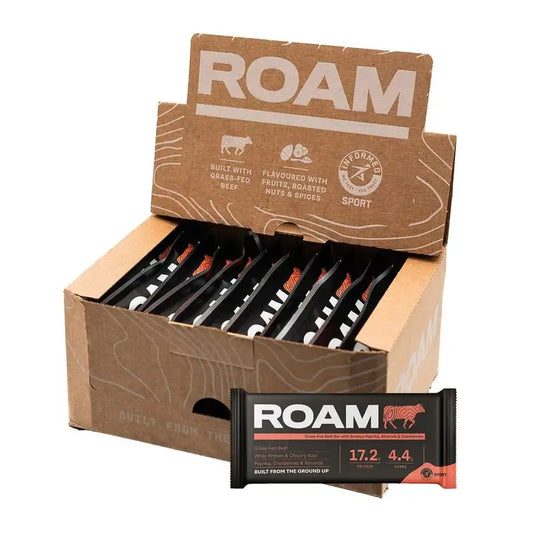 Roam Paprika, Cranberry & Almonds Beef Bar 45g (Pack of 12)