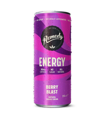 Remedy Organic Berry Blast Energy 250ml (Pack of 12)