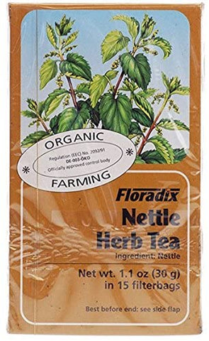 Floradix Nettle Organic Herbal Tea 15 Filterbags (Pack Of 4)