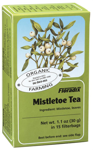 Floradix Mistletoe Organic Herbal Tea 15 Filterbags (Pack Of 4)