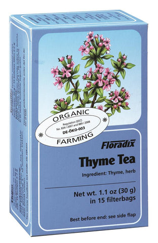 Floradix Thyme Organic Herbal Tea 15 Filterbags