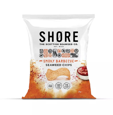 Shore Seaweed Chips - Smoky Barbeque 25g