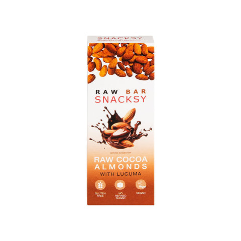 Snacksy Raw Chocolate Alternative Almond & Lucuma 40g