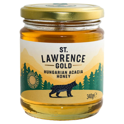 St Lawrence Gold Hungarian Acacia Honey 340g (Pack of 6)