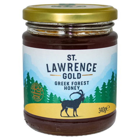 St Lawrence Gold Greek Forest Honey 340g (Pack of 6)