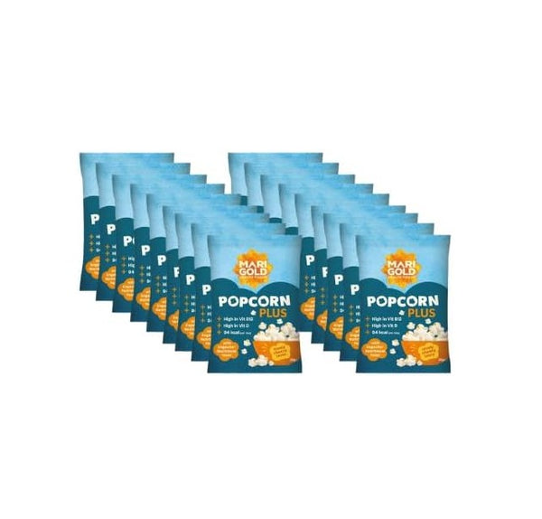 Marigold Popcorn Plus with Engevita Nutritional Yeast 20g (Pack of 18)