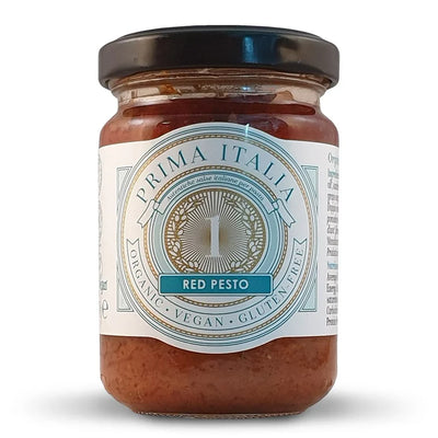 Prima Italia Organic Gluten Free Red Pesto 180G (Pack of 12)