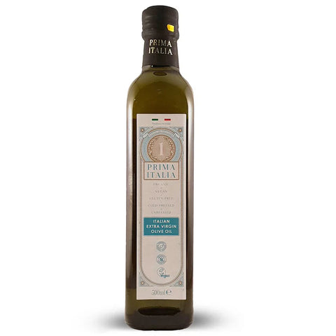 Prima Italia Organic 100% Italian Extra Virgin Olive Oil 500Ml (Pack of 12)