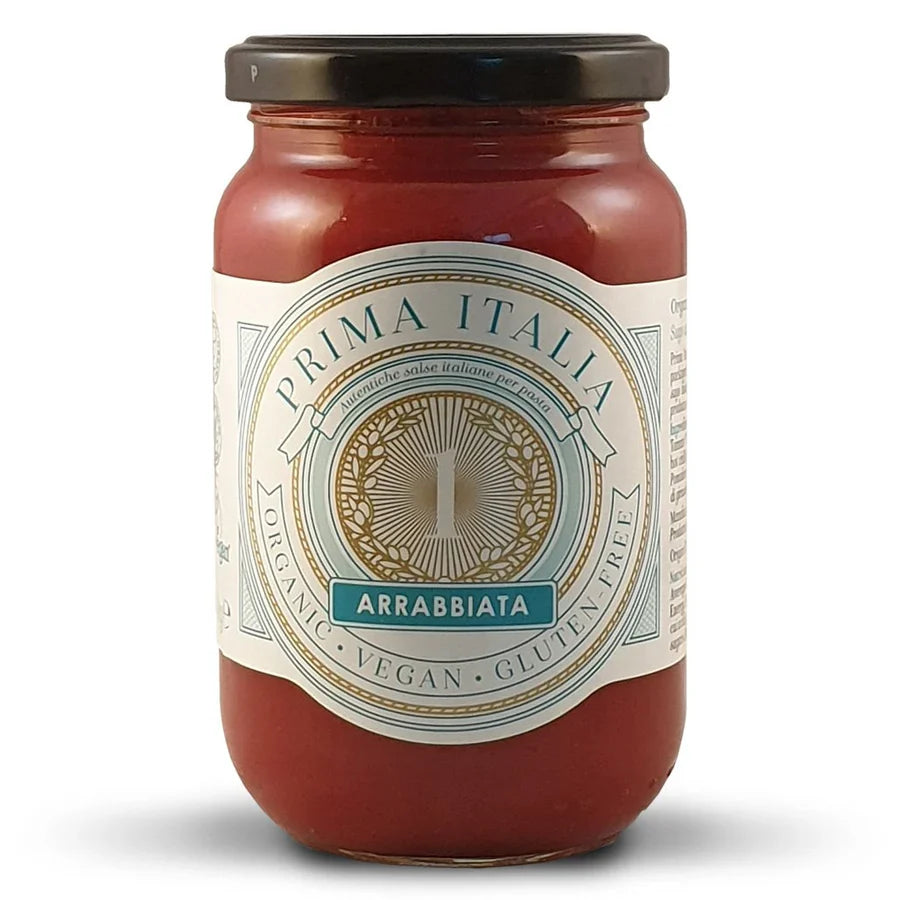 Prima Italia Organic Gluten Free Arrabbiata Sauce 350G (Pack of 12)