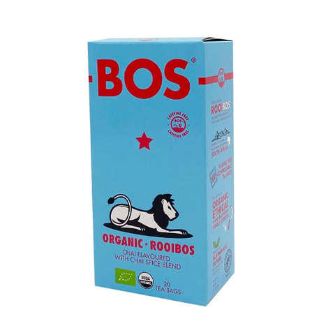 BOS Rooibos - Chai Organic 20 Bags (Pack of 12)