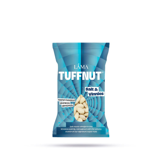 Tuffnut Skinless almonds Salt + Vinnies 40g