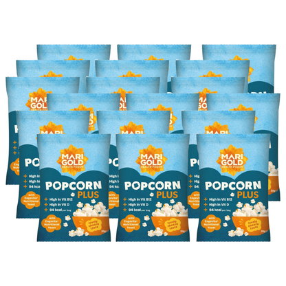Marigold Popcorn Plus with Engevita Nutritional Yeast 20g (Pack of 18)