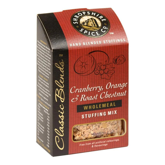Shropshire Spice Cranberry, Orange & Chestnut Stuffing 150g (Pack of 6)