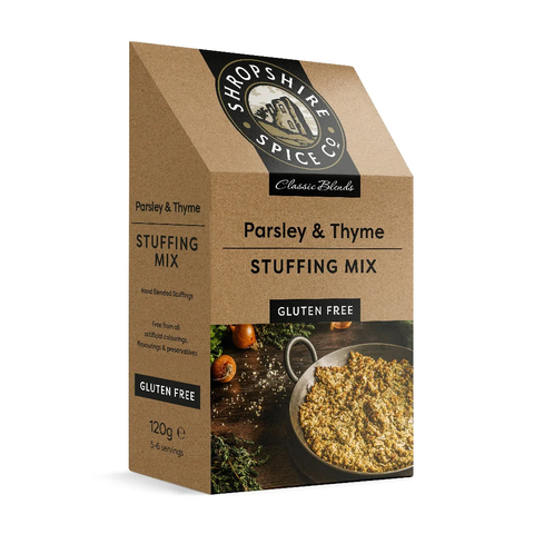 Shropshire Spice Gluten Free Parsley & Thyme Stuffing Mix 120g (Pack of 6)