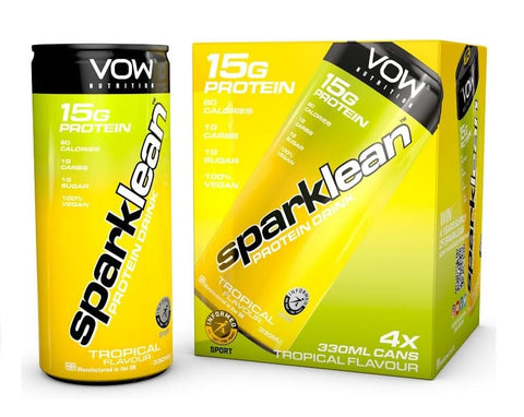 Vow Nutrition SparkLean Tropical 330ml (Pack of 12)